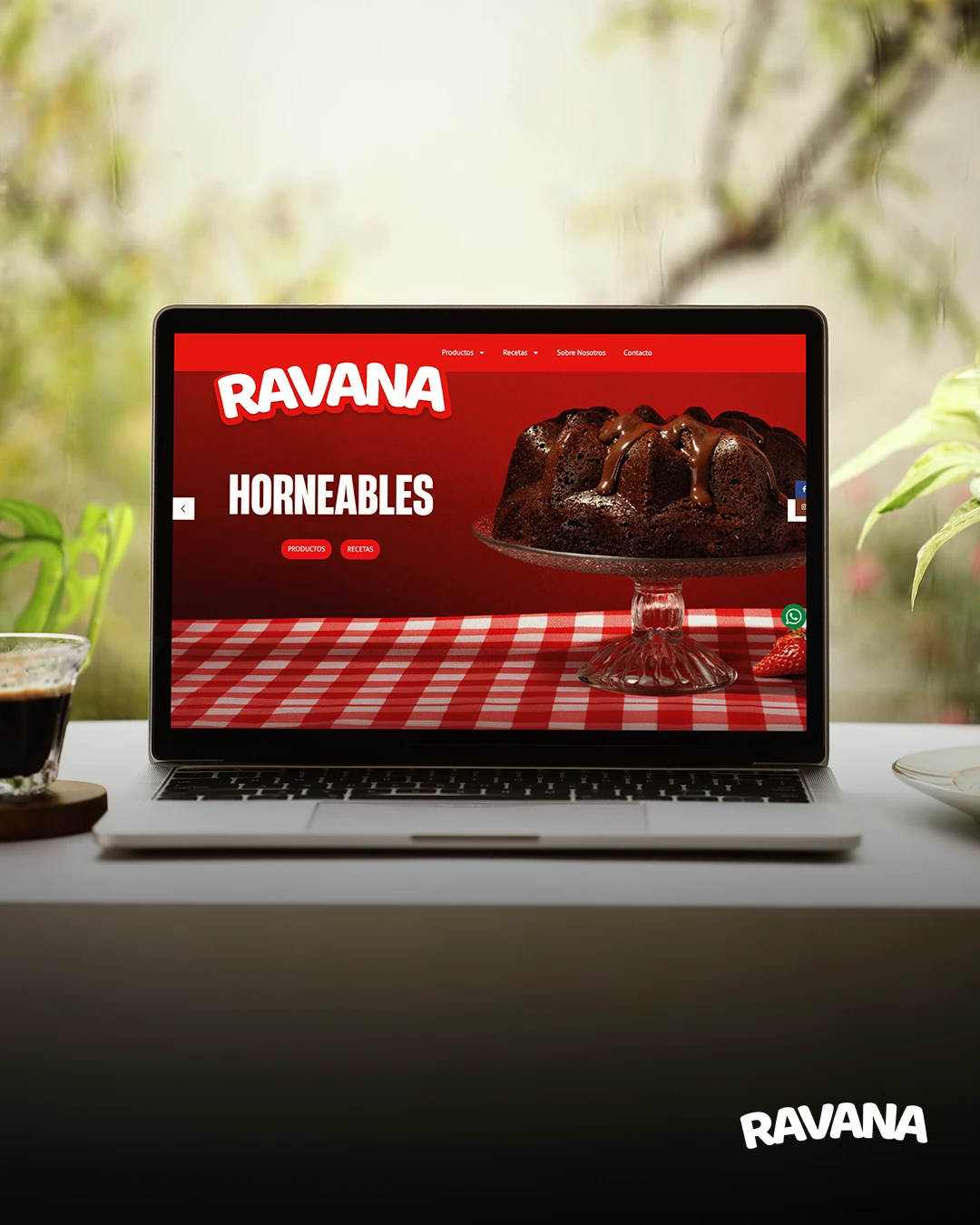 Desarrollo web Ravana · gastronomía