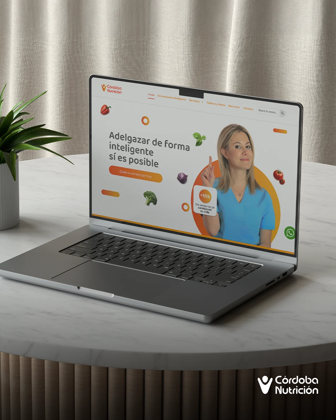Desarrollo web Córdoba Nutrición · salud
